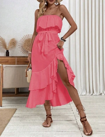 Rochie medie SHEIN, roz Roz