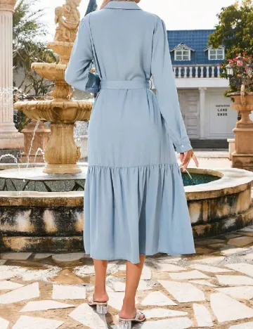 Rochie medie SHEIN, albastru Albastru
