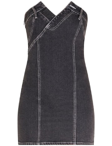 Rochie scurta PRETTYLITTLETHING, gri