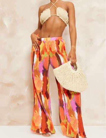 Pantaloni PRETTYLITTLETHING, mix culori