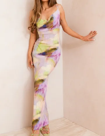 Rochie lunga PRETTYLITTLETHING, mix culori Mix culori