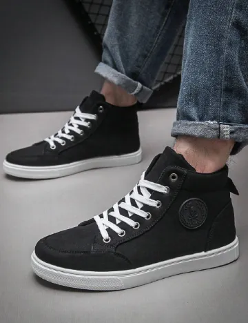 Adidasi SHEIN, negru Negru