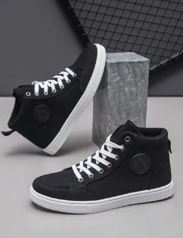 Adidasi SHEIN, negru Negru