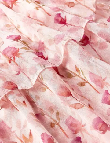 Rochie medie MOTF, floral print Floral print