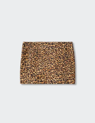 Fusta Mango, animal print