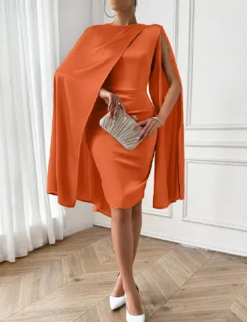 Rochie scurta SHEIN, portocaliu Portocaliu