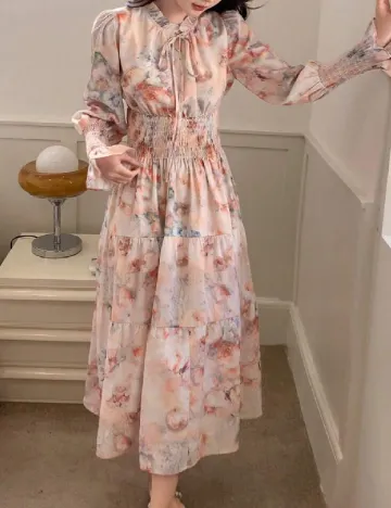 Rochie medie Dazy, mix culori Mix culori