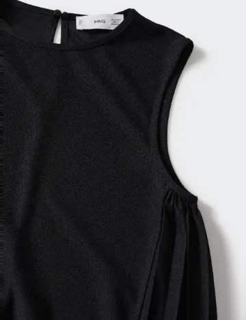 Rochie lunga Mango, negru Negru