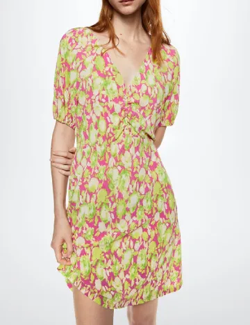 Rochie scurta Mango, mix culori
