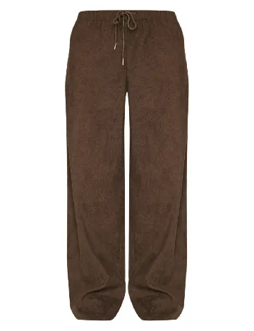 Pantaloni PRETTYLITTLETHING, maro