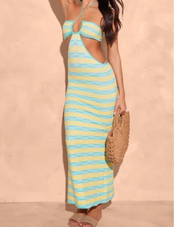 Rochie lunga PRETTYLITTLETHING, mix culori