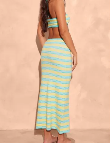 Rochie lunga PRETTYLITTLETHING, mix culori