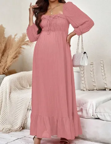 Rochie lunga SHEIN Maternity, roz