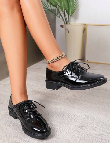 Pantofi SHEIN, negru