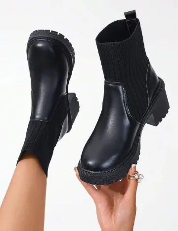 Ghete SHEIN, negru Negru