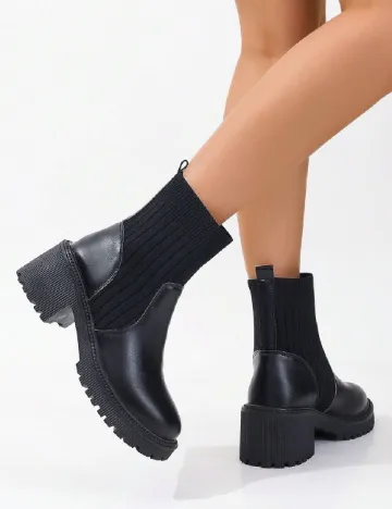 Ghete SHEIN, negru Negru