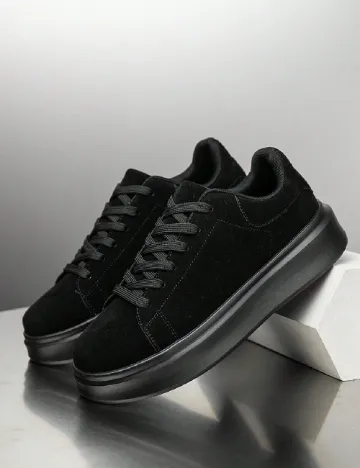 Adidasi SHEIN, negru Negru