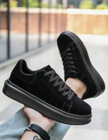 Adidasi SHEIN, negru Negru