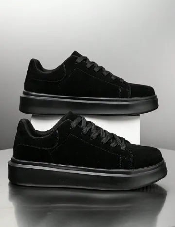 Adidasi SHEIN, negru Negru