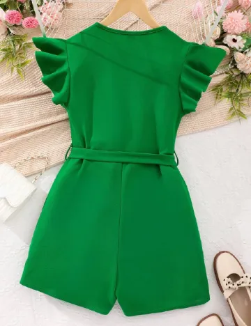 Salopeta Shein Kids, verde