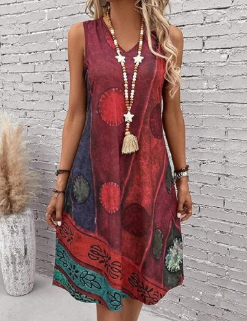 Rochie medie Emery Rose, roz
