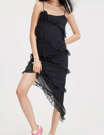 Rochie medie Monki, negru Negru
