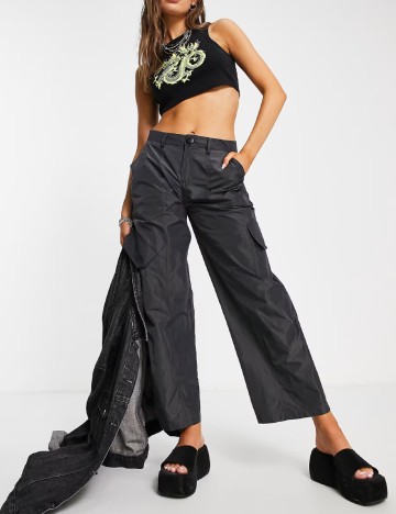 Pantaloni Reclaimed Vintage, gri
