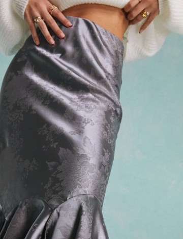 Fusta Miss Selfridge, gri