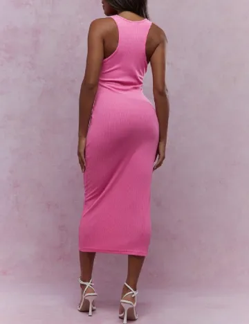 Rochie medie Missguided, roz
