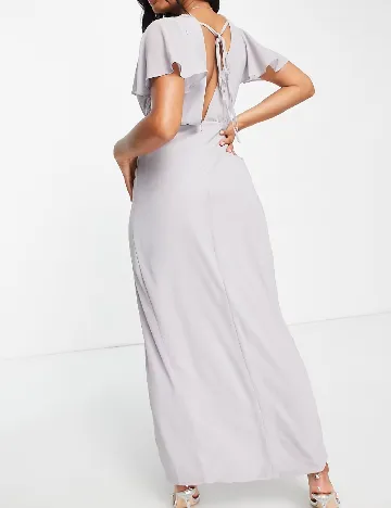 Rochie lunga TFNC London, gri Gri