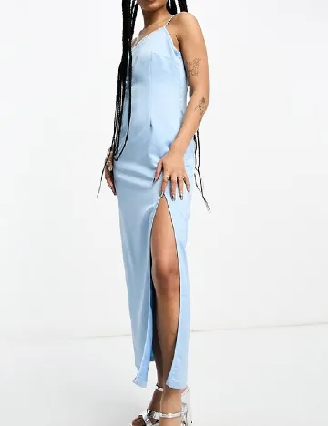 Rochie medie extro&vert, bleu