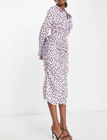 Rochie medie ASOS, mov