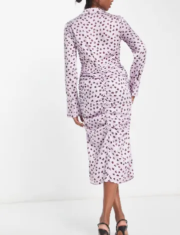 Rochie medie ASOS, mov