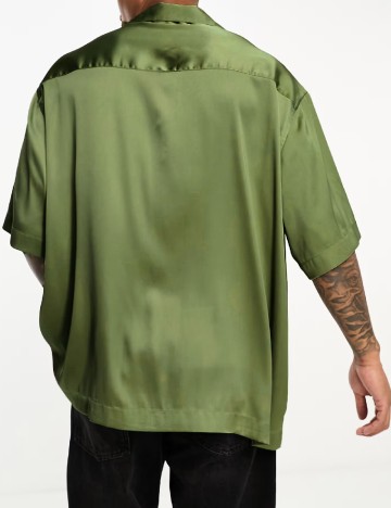 Camasa ASOS, verde