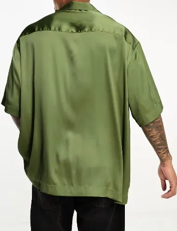Camasa ASOS, verde Verde