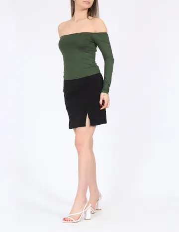 Top Bershka, verde