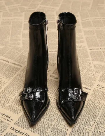 Botine SHEIN, negru