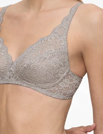 Sutien Triumph, gri Gri