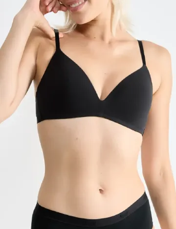 Sutien Sloggi by Triumph Plus Size, negru Negru