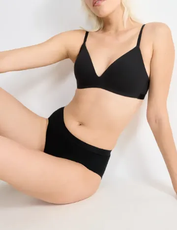 Sutien Sloggi by Triumph Plus Size, negru Negru