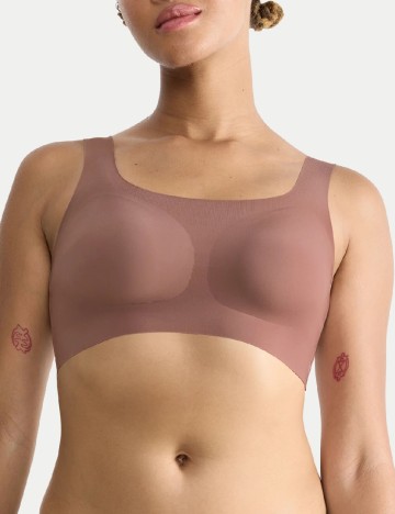 Bustiera Sloggi by Triumph, roz pudra inchis