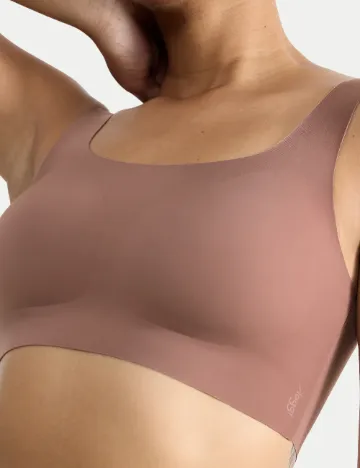 Bustiera Sloggi by Triumph, roz pudra inchis Roz