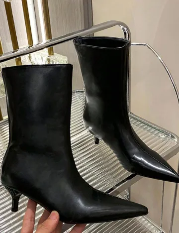 Botine SHEIN, negru Negru