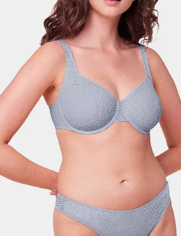 Sutien Triumph, albastru Albastru