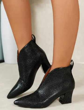 Botine SHEIN, negru