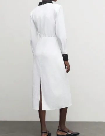 Rochie medie SHEIN, alb