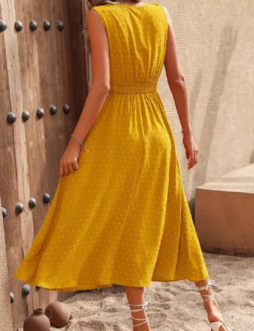 Rochie medie SHEIN, galben