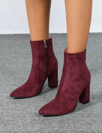 Botine SHEIN, visiniu