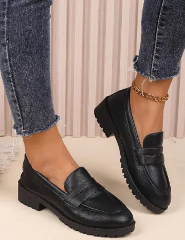 Mocasini SHEIN, negru