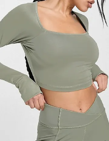 Top Puma, verde Verde